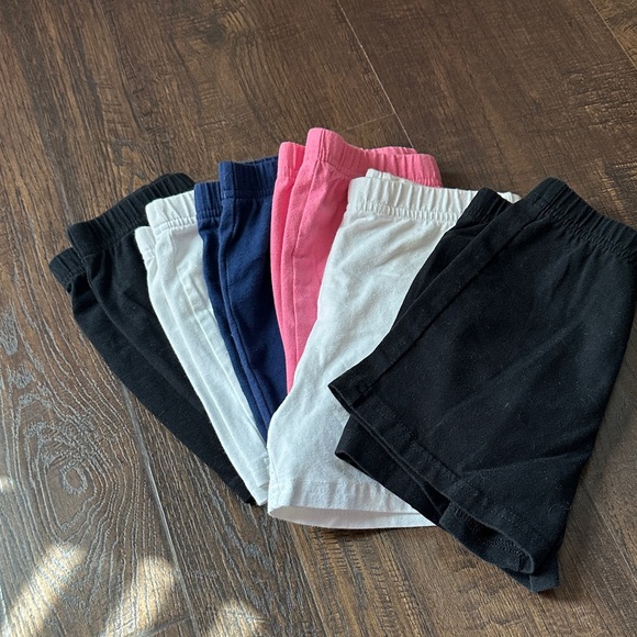 Girls Carters Assorted Color Kids Shorts Set 6T - Picture 1 of 2